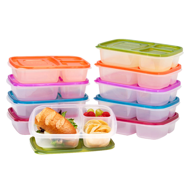 Bentgo Easyboxes 3-Compartment Food Containers 20-Piece Set T3