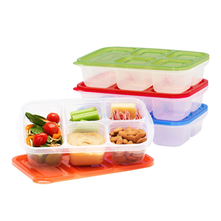 Bentgo Easyboxes 5-Compartment Food Containers 8-Piece Set D1