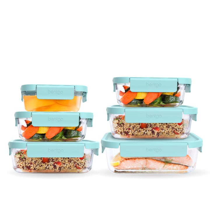 Bentgo Glass Leak-Proof Food Storage Set (12-Piece) Y0
